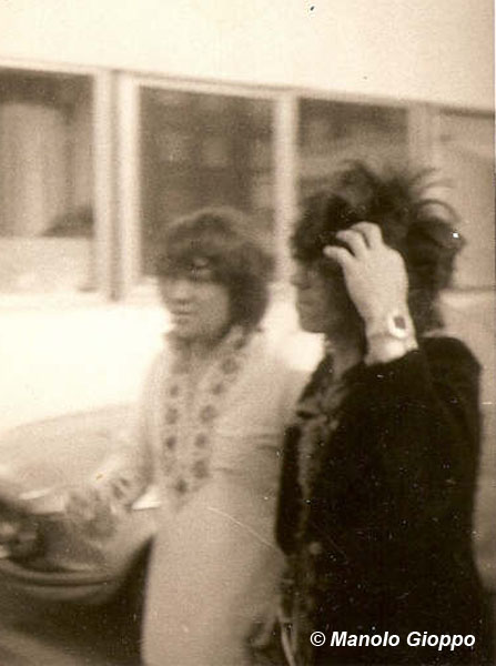 Keith Richards and Bobby Keys, Vienna 1973 © Manolo Gioppo
